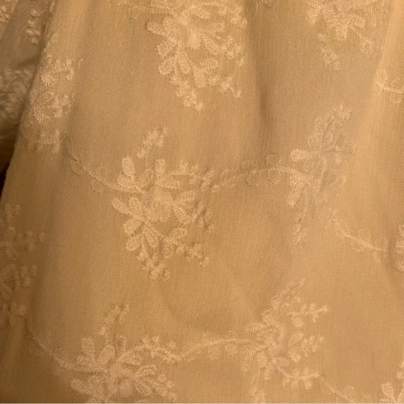NWT ASTR The Label Ivory Embroidered Boho Dress – XS - Picture 4 of 6